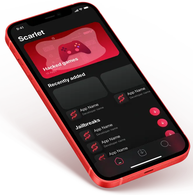 Téléchargement de Scarlet iOS