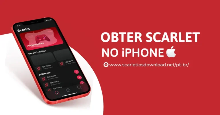 Como faço para obter o Scarlet no meu iPhone?