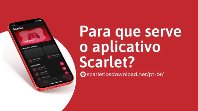 Para que serve o aplicativo Scarlet?